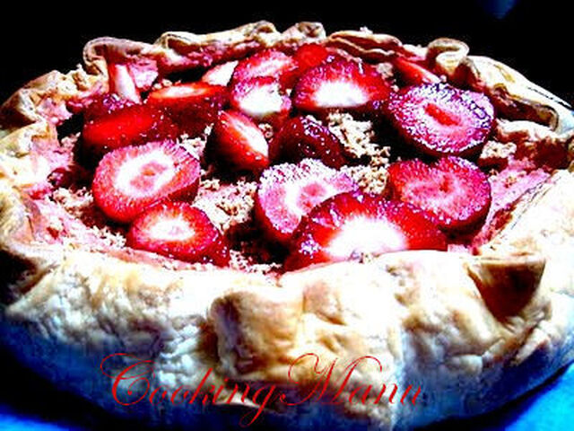 When life gives you strawberries, you make strawberry cheesecake