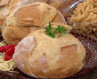 Estrogonofe no pão italiano