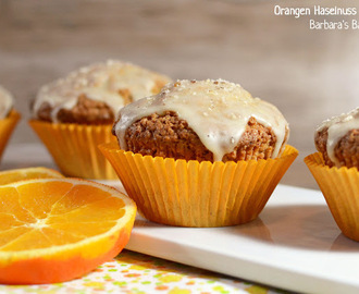 Orangen Haselnuss Muffins