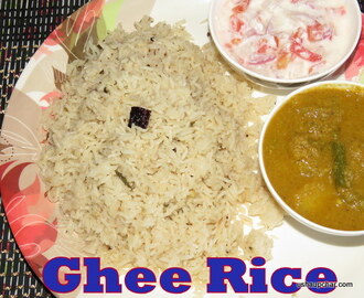 Ghee rice I Plain masala rice