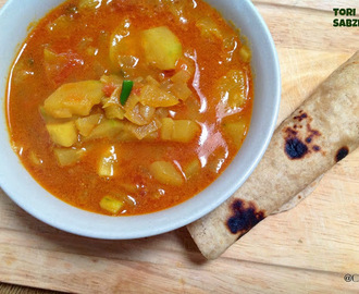 Ridge Gourd Curry ~Turaii Sabzi