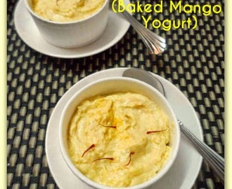Aam Doi (Baked Mango Yogurt)