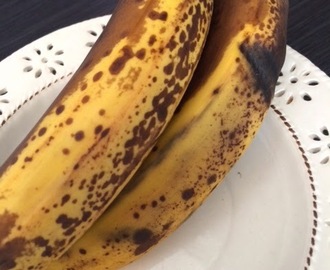 Å nei, bananene har blitt brune!