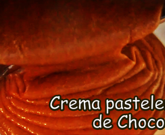 Receta: Crema pastelera de chocolate