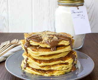 Τηγανίτες (Pancakes) - Βασικό μείγμα και συνταγή
