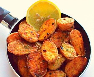Baked Baby Potatoes Recipe | Oven Roasted Baby Potatoes ~ Baby Potatoes Recipe