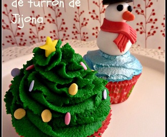 Christmas is coming: Cupcakes de turrón de Jijona... y premio!