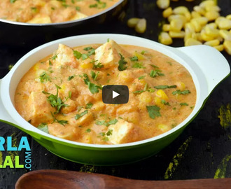 Paneer and Corn Curry Recipe Video