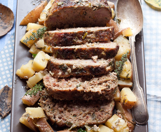 The meatloaf of the Tuscan peasant cooking