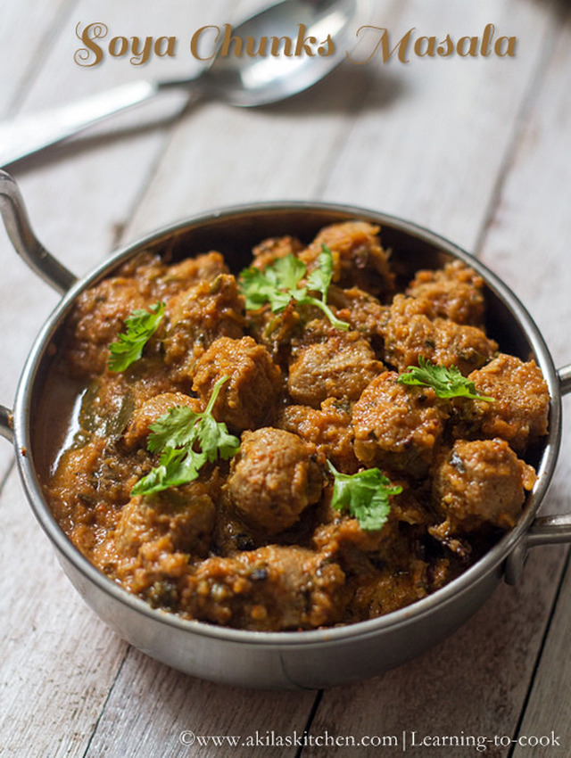 Soya chunks masala | Soya balls masala | How to make Meal Maker Masala | Meal Maker Recipes | North Indian Curries
