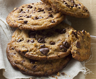 Μαλακά Cookies με κομματάκια σοκολάτας γάλακτος