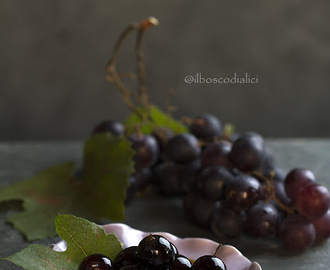 Pickled black grapes per il Club del 27