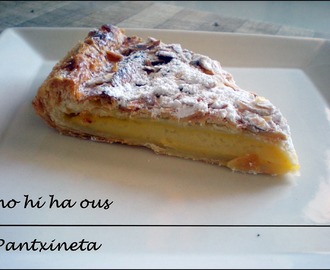Pantxineta- Pasta de full i crema pastelera
