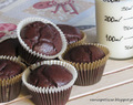 Muffins de Chocolate Preto (Sem Glúten)