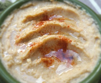 Hummus de Garbanzo - Receta Vegana.