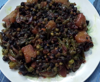 Pui Mituli  –  A Delicious Bengali Dish/Malabar Spinach Seeds (Pui Dana) Curry