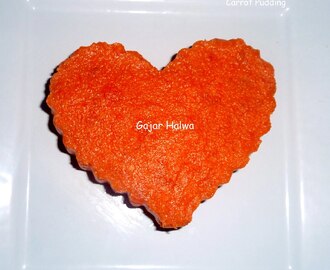 Gajar  Halwa  ( Carrot Pudding )...The Easier  Way