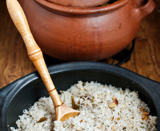 Cashew Rice, Perfect Partner For A Vegetable Stew.