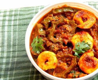Janhi Chingudi Tarkari | Ridge Gourd and Prawn Curry | Guest Recipe