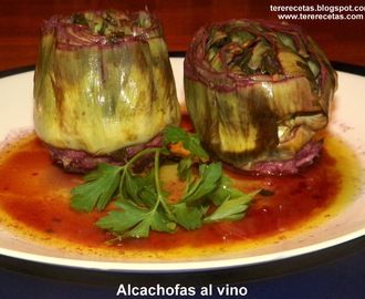 Alcachofas al vino