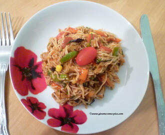 Mixed Vegetable with Rice Noodles