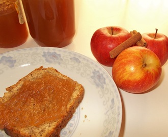 Μαρμελάδα μήλο με άρωμα κανέλας  Apple jam with cinnamon