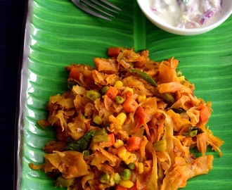 veg kothu parotta - popular tamilnadu street food
