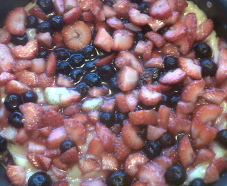 Tarta de frutillas ( fresas)