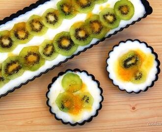 τάρτα λεμονιού με ακτινίδια/Kiwi-Lemon Tart