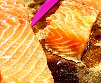 Home Cured Salmon Fillets | Slimming World