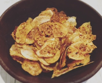 Healthy Homemade Potato Crisps