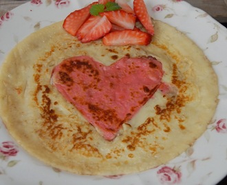Valentines/morsdags pannekaker