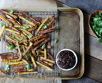 AIP Sweet Potato Fries with Bacon Jam Dipping Sauce
