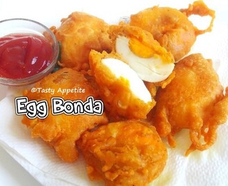 Egg Bonda / Egg Bajji / Egg Pakora - Easy Video Recipe