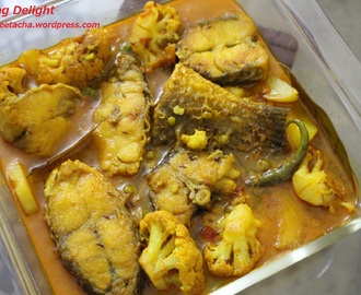 Bhetki Macher Jhol / Bhetki Fish Curry