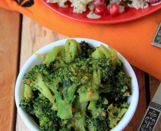 Broccoli stir fry - Broccoli Spicy stir fry - Vegetable side recipe