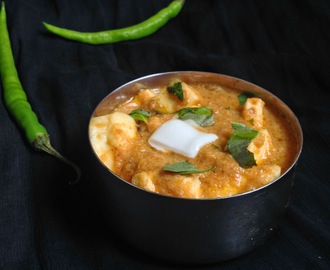 Paneer Butter Masala | Low Fat Version | Step By Step Pictures