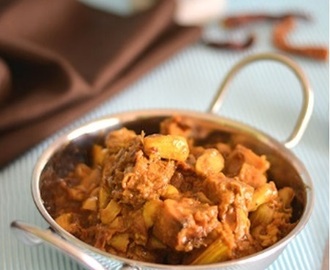 Enchor’er dalna / green jackfruit curry in Bengali style