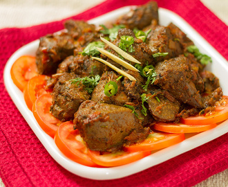 Kaleji Masala – Goat liver fried in spices