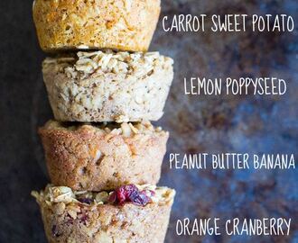 Healthy Baked Oatmeal Breakfast Cups – 6 Ways + Recipe Video