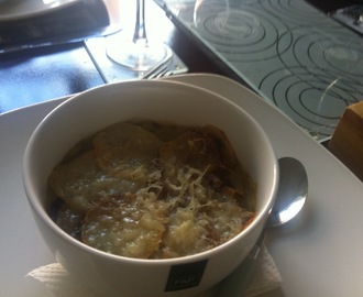 Leek & potato soup (with gratin)