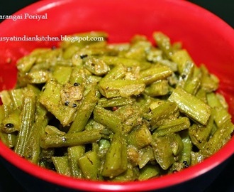 Kothavarangai Poriyal (Cluster Beans Fry)