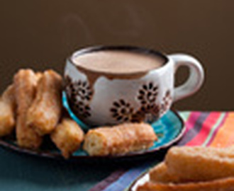 XOCO Churros with Mexican Hot Chocolate