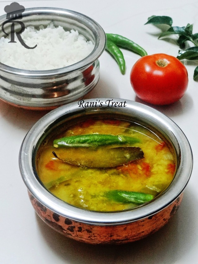 Tomato Soup for Rice | Thakkali Soup Kuzhambu | Tomato Masala Dhal