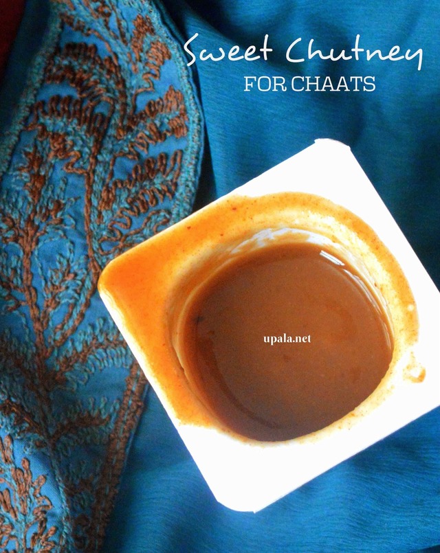 Sweet Chutney/Dates Tamarind chutney for Chaats