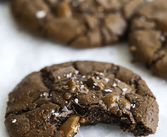 Brownie cookies med daim