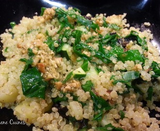 Quinoa amb hortalisses i oli d'ametlla