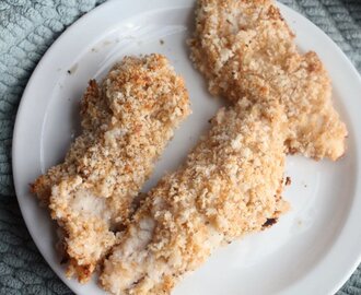 Healthier Chicken Strips – Baked, Not Fried and Freezable!