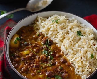 How To Make Punjabi Kala Chana Masala Recipe, Kala Chana Curry
