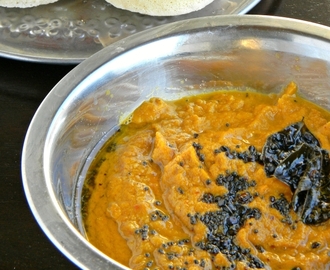 Carrot Coconut Chutney Recipe / Side dish for Idli dosa